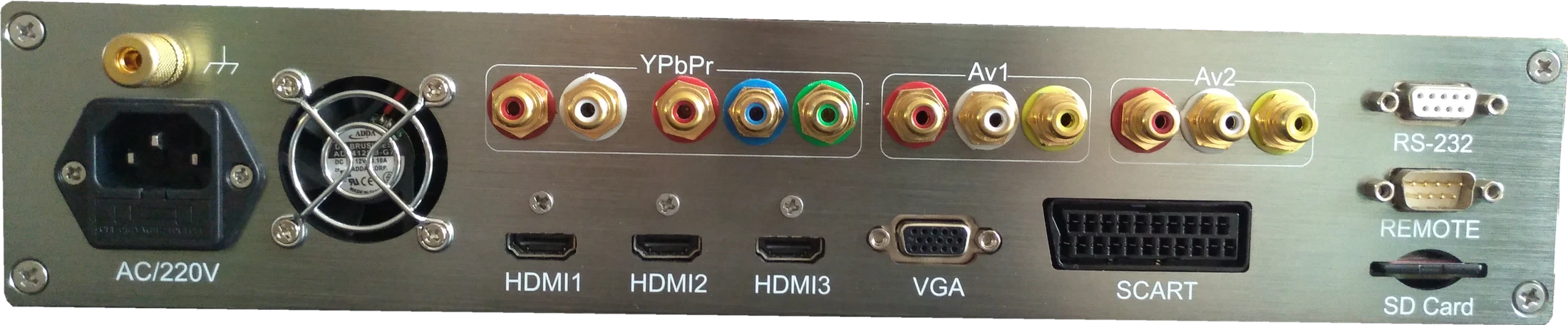 AG-681P 後面板