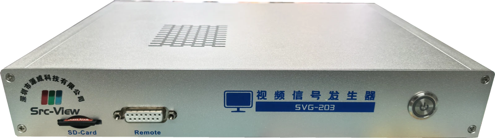 SVG-203 前面板